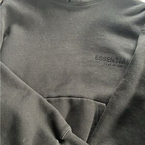 Fear of God Essentials Black Hoodie